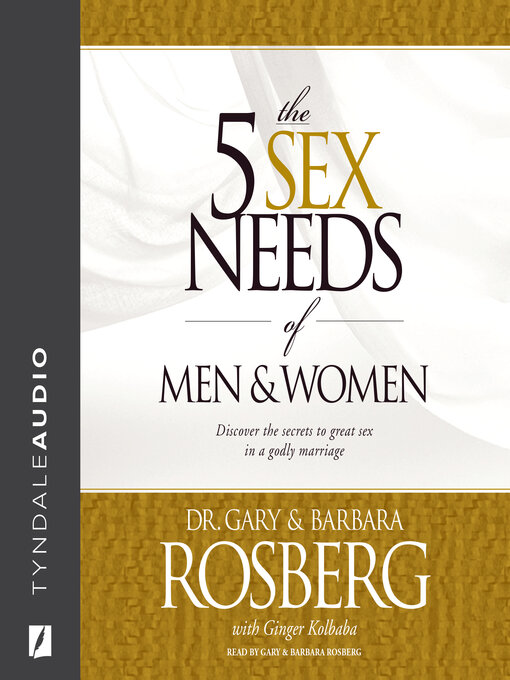 Title details for The 5 Sex Needs of Men & Women by Gary Rosberg - Wait list